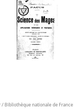 Cover of La science des mages et ses applications théoriques et pratiques