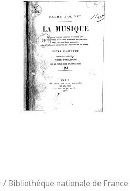Cover of La musique expliquée comme science et comme art