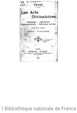 Cover of Les arts divinatoires