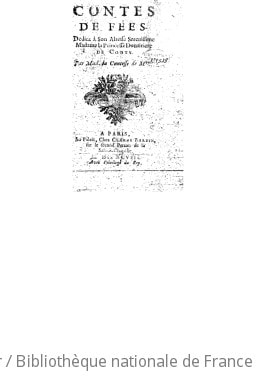 Cover of Contes de fées , dédiez à S. A. S. Madame la princesse douairière de Conty, par Mad. la comtesse de M**** [Murat]