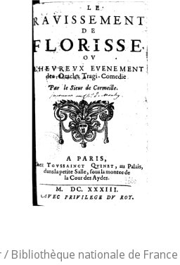 Cover of Le ravissement de Florise, ou L'heureux événement des oracles