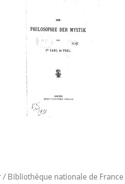 Cover of Die Philosophie der Mystik