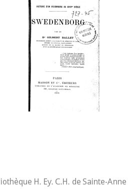 Cover of Swedenborg