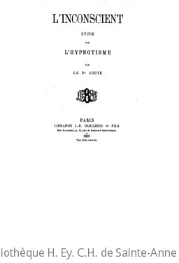 Cover of L'inconscient