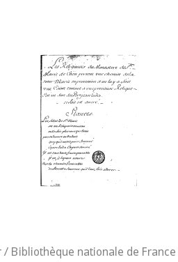 Cover of Lettre a un docteur de Sorbonne sur le sujet de plusieurs ecrits composez de la vie et de l'état de Marie Des Valées