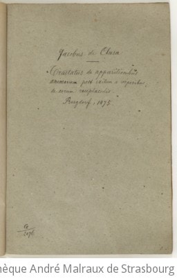 Cover of Tractatus de apparitionibus animarum post exitum a corporibus Jacob de Jüterbogk