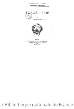 Cover of La sorcellerie