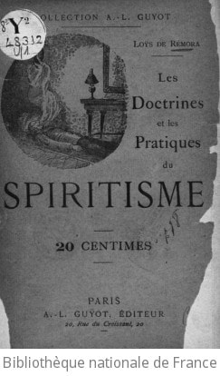 Cover of Les doctrines et les pratiques du spiritisme
