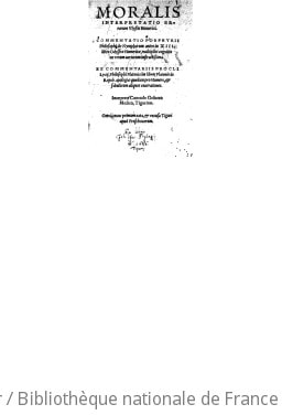 Cover of Moralia interpretatio erorum Ulyssis Homerici ([Reprod.])