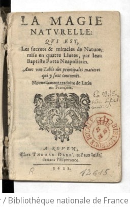 Cover of La magie naturelle