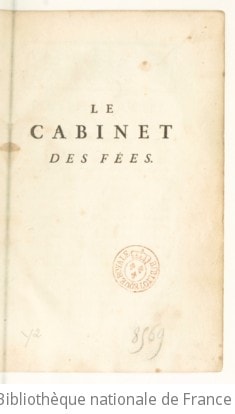 Cover of Fées, contes des contes