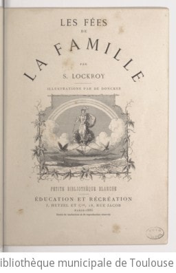 Cover of Les Fées de la famille, par S. Lockroy