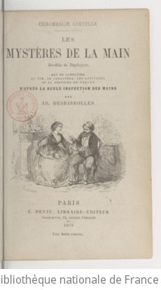 Cover of Les mystères de la main révélés et expliqués