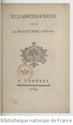 Cover of Éclaircissemens sur le magnétisme animal