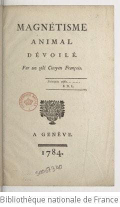 Cover of Magnétisme animal dévoilé . Par un zélé citoyen françois