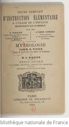 Cover of Mythologie