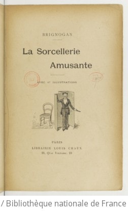 Cover of La sorcellerie amusante