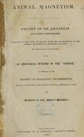 Cover of Animal magnetism