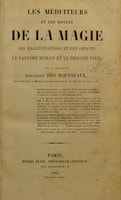 Cover of Les médiateurs et les moyens de la magie