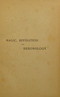 Cover of Magic, divination, and demonology among the Hebrews and their neighbours