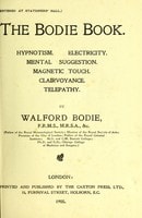 Cover of The Bodie book