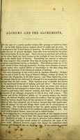 Cover of Alchemy and the Alchemists