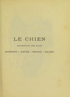 Cover of Le chien