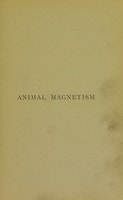 Cover of Hypnotism or animal magnetism