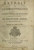 Cover of Extrait de la correspondance de la Société Royale de Médicine, relativement au magnétisme animal