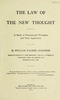 Cover of The law of the new thought