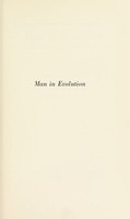Cover of Man in evolution