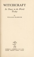Cover of Witchcraft