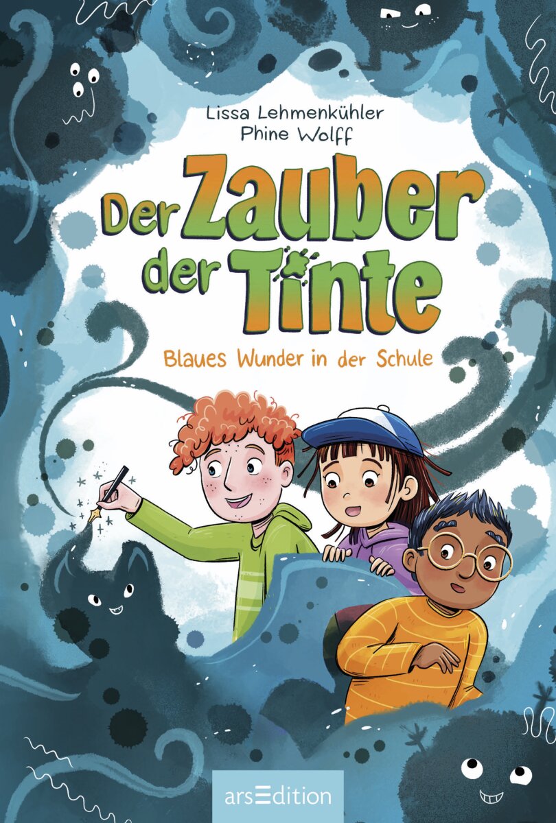 Cover of Der Zauber der Tinte - Blaues Wunder in der Schule