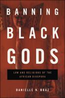 Cover of Banning Black Gods