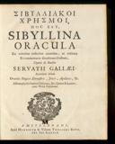 Cover of Sibylliakoi Chrēsmoi ... =
