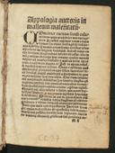 Cover of Malleus maleficarum