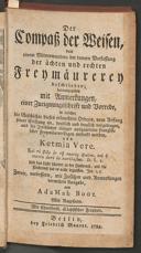 Cover of Compass der Weisen