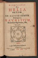 Cover of Disquisitio de helia artium