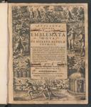 Cover of Atalanta fugiens, hoc est, emblemata nova de secretis naturae chymica, accommodata partim oculis & intellectui, figuris cupro incisis, adiectisque sententiis, epigrammatis & notis, partim auribus & recreationi animi plus minus 50 fugis musicalibus trium vocum, quarum duae ad unam simplicem melodiam distichis canendis peraptam, correspondeant, non absque singulari iucunditate videnda, legenda, meditanda, intelligenda, diiudicanda, canenda & audienda