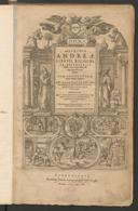 Cover of Alchymia Andreae Libavii, recognita, emendata, et aucta; tum dogmatibus & experimentis nonnullis