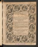 Cover of Symbola aureae mensae duodecim nationum. Hoc est, Hermaea seu Mercurii festa ab heroibus duodenis selectis, artis chymicae usu, sapientia & authoritate paribus celebrata, ad Pyrgopolynicen seu adversarium illum tot annis iactabundum, virgini chemiae iniuriam argumentis tam vitiosis, quam convitiis argutis inferentem, confundendum & exarmandum, artifices vero optime de ea meritos suo honori & famae restituendum ... opus ... utilissimum, 12. libris explicatum & traditum, figuris cupro incisis passim adiectis