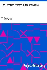 Cover of The Creative Process in the Individual