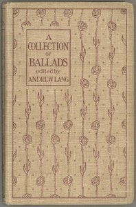 Cover of A Collection of Ballads