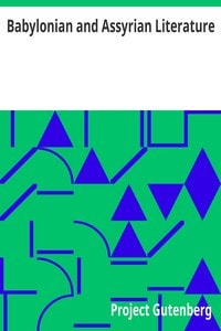 Cover of Babylonian and Assyrian Literature