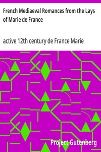 Cover of French Mediaeval Romances from the Lays of Marie de France