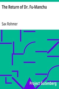Cover of The Return of Dr. Fu-Manchu