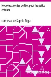 Cover of Nouveaux contes de fées pour les petits enfants