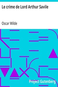 Cover of Le crime de Lord Arthur Savile