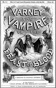 Cover of Varney the vampyre; or, the feast of blood