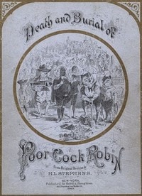 Cover of Death and Burial of Poor Cock Robin